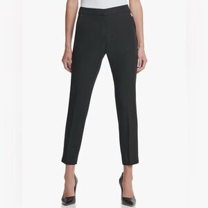 Tommy Hilfiger Womens Sloane Elastic Waistback Ankle Trouser Pant